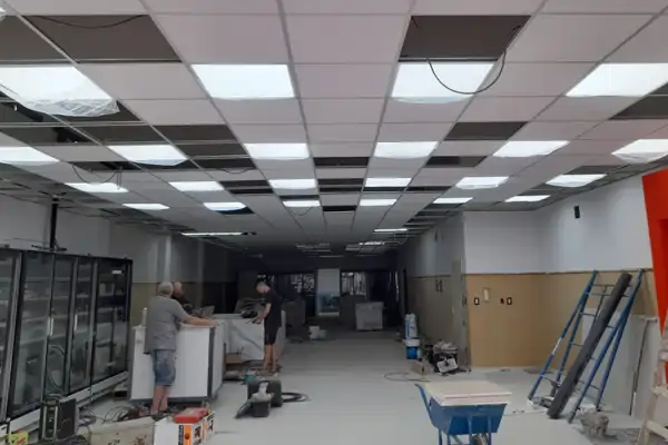 Cielorrasos con Luminarias en Durlock®